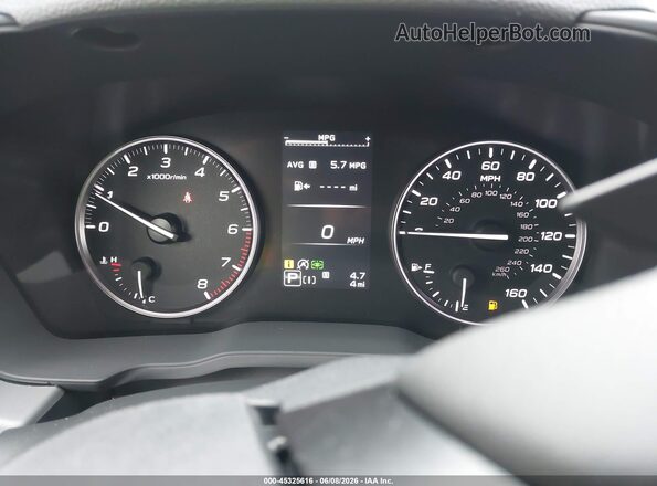 4S4GUHM60T3765806 2026 SUBARU XVC Blue 