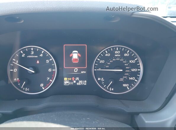 4S4GUHM61S3779289 2025 SUBARU CROSSTREK Gray Հետևի նստատեղերի տեսք