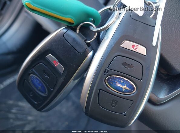 4S4GUHM61S3779289 2025 SUBARU CROSSTREK Gray Առջևի վահանակի տեսք
