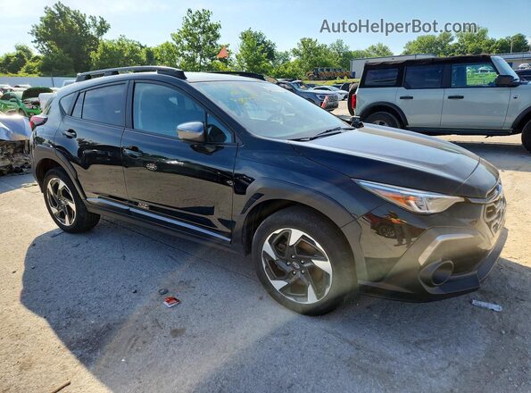 4S4GUHM62R3713148 2024 SUBARU CROSSTREK Black Front right