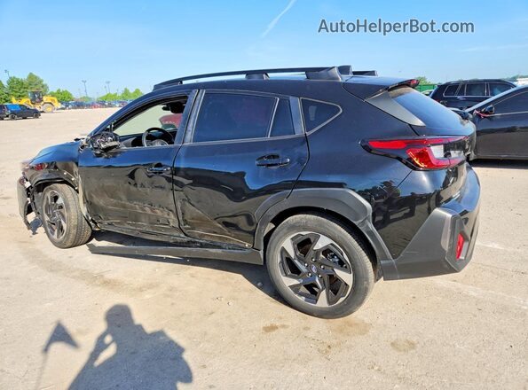 4S4GUHM62R3713148 2024 SUBARU CROSSTREK Black Rear left