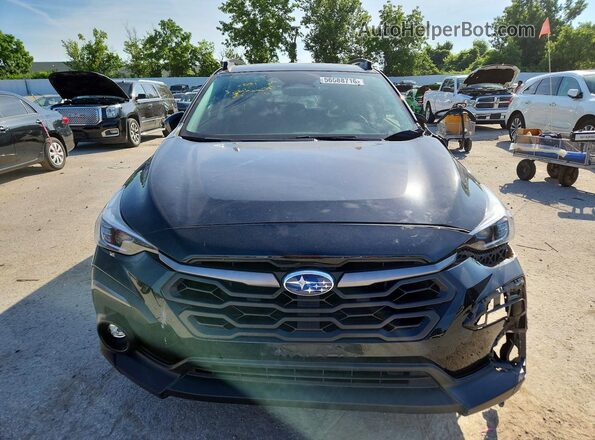 4S4GUHM62R3713148 2024 SUBARU CROSSTREK Black Front view