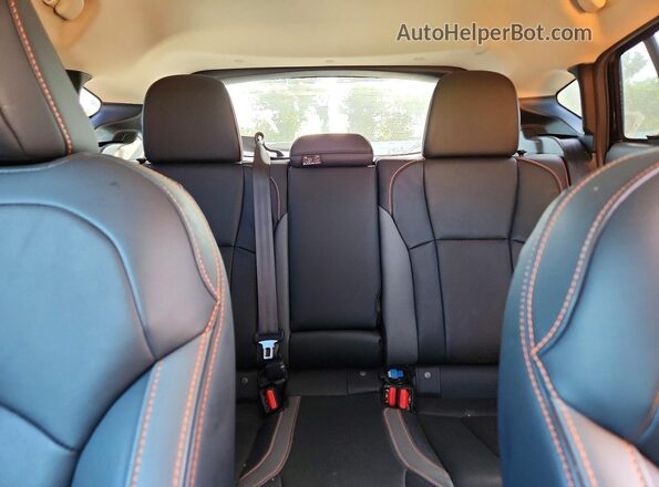 4S4GUHM62R3713148 2024 SUBARU CROSSTREK Black Rear seats view