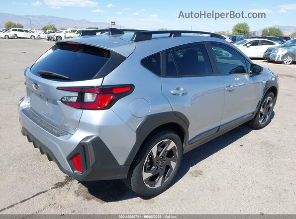 4S4GUHM62S3724866 2025 SUBARU CROSSTREK Серый Задняя правая четверть
