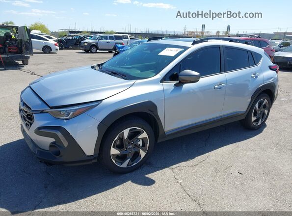 4S4GUHM62S3724866 2025 SUBARU CROSSTREK Серый Передняя левая четверть
