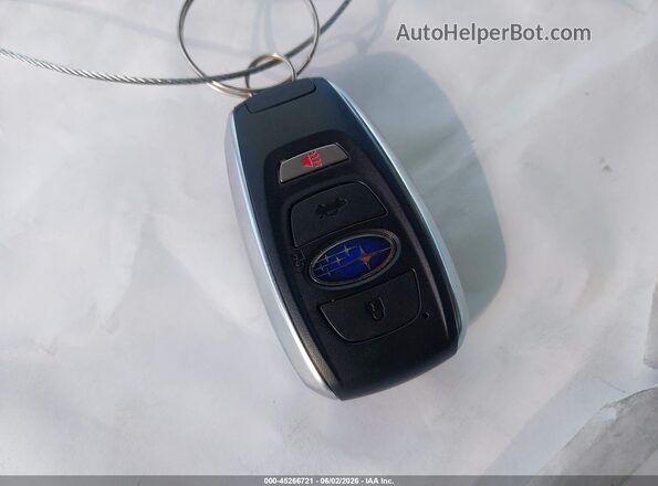 4S4GUHM62S3724866 2025 SUBARU CROSSTREK Серый Вид панели приборов