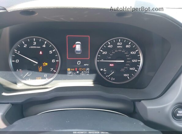 4S4GUHM62S3724866 2025 SUBARU CROSSTREK Серый Вид задних сидений