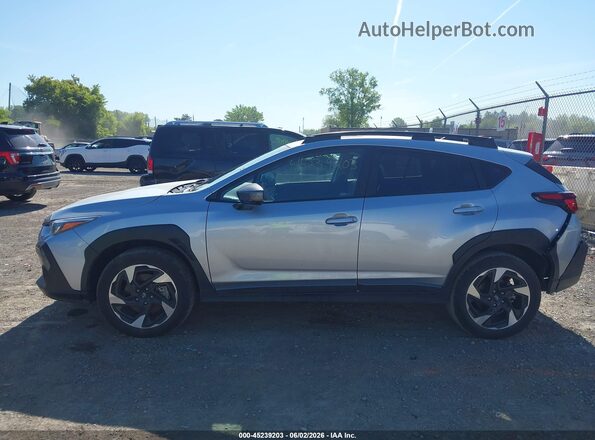 4S4GUHM62S3740467 2025 SUBARU CROSSTREK Серебряный Панорамный вид салона 360°