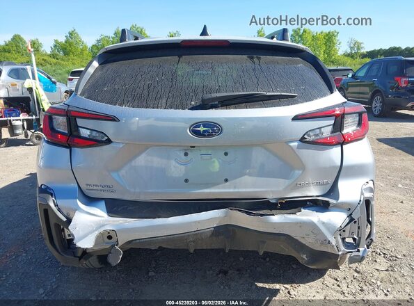 4S4GUHM62S3740467 2025 SUBARU CROSSTREK Серебряный 