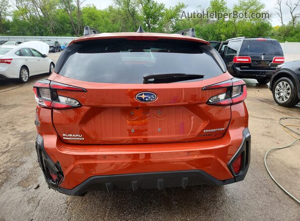4S4GUHM63R3736972 2024 SUBARU CROSSTREK Orange 