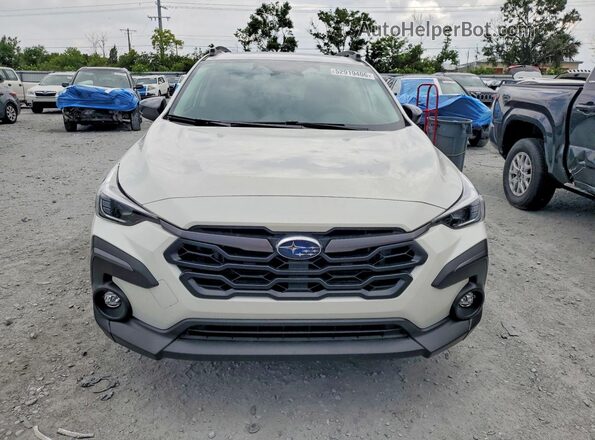 4S4GUHM63S3735228 2025 SUBARU CROSSTREK White 