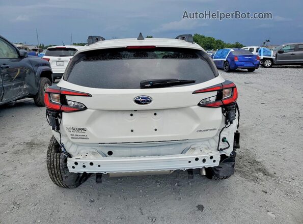 4S4GUHM63S3735228 2025 SUBARU CROSSTREK White 