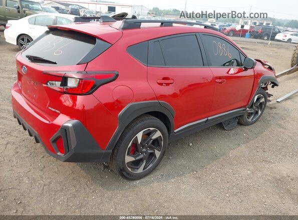 4S4GUHM65S3746019 2025 SUBARU CROSSTREK Red Tył prawy