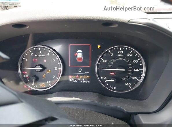 4S4GUHM65S3746019 2025 SUBARU CROSSTREK Red Widok tylnych siedzeń