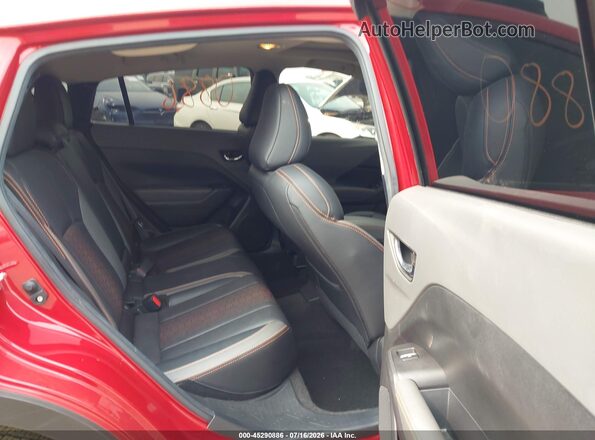 4S4GUHM65S3746019 2025 SUBARU CROSSTREK Red Widok naklejki z numerem VIN