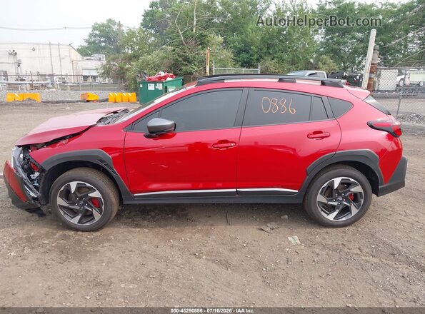 4S4GUHM65S3746019 2025 SUBARU CROSSTREK Red Widok wnętrza 360 stopni