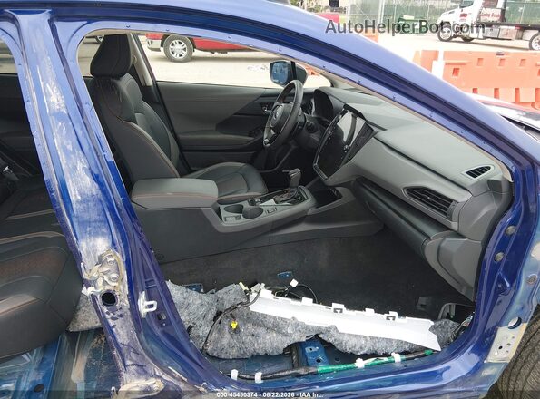 4S4GUHM65S3748806 2025 SUBARU CROSSTREK Синий Вид салона спереди