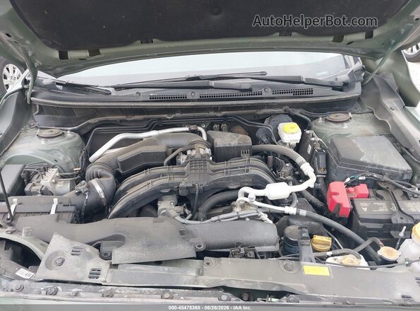 4S4GUHM66R3731040 2024 SUBARU CROSSTREK Зеленый Вид сзади