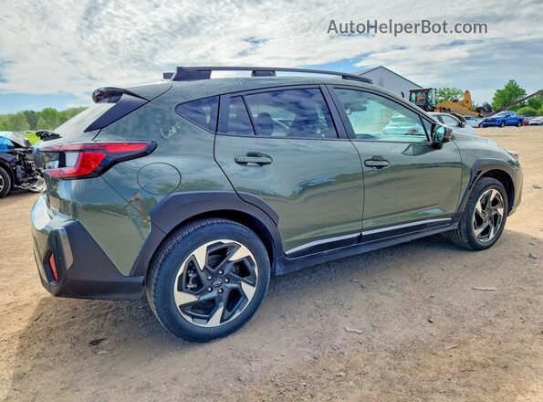 4S4GUHM66R3772879 2024 SUBARU CROSSTREK Green Tył prawy
