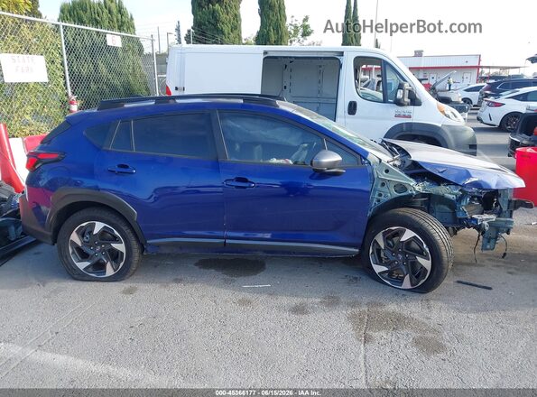 4S4GUHM66R3817948 2024 SUBARU CROSSTREK Blue Widok wnętrza 360 stopni