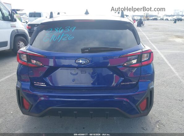 4S4GUHM66R3817948 2024 SUBARU CROSSTREK Blue 