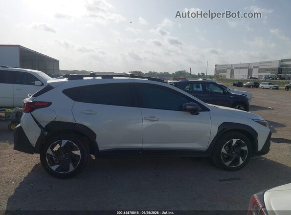 4S4GUHM66S3742805 2025 SUBARU CROSSTREK White Vista interior trasera