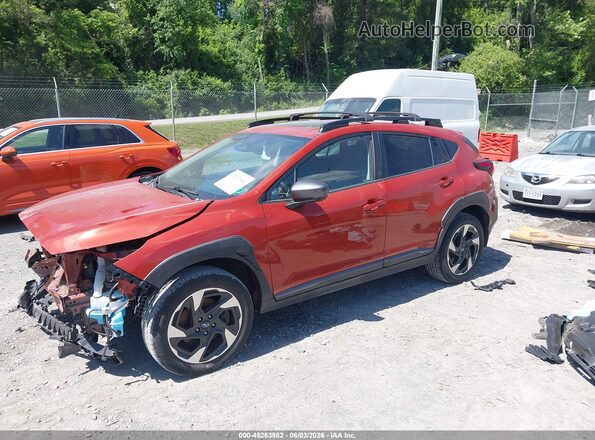 4S4GUHM67R3717065 2024 SUBARU CROSSTREK Orange Передня ліва чверть