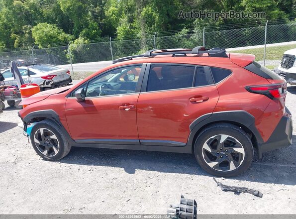4S4GUHM67R3717065 2024 SUBARU CROSSTREK Orange Панорамний вид салону 360°