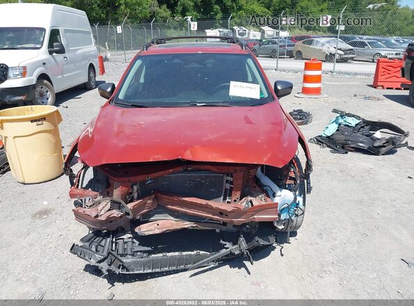 4S4GUHM67R3717065 2024 SUBARU CROSSTREK Orange Вид щитка приладів
