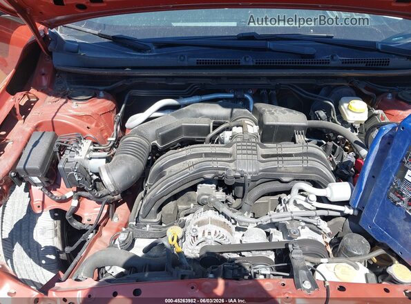 4S4GUHM67R3717065 2024 SUBARU CROSSTREK Orange Вид ззаду