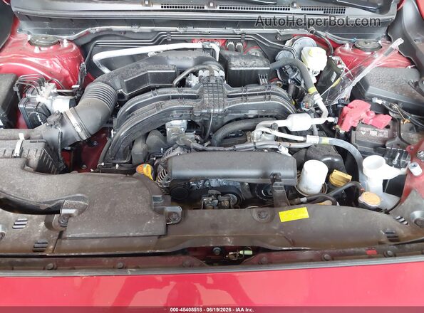 4S4GUHM67S3765154 2025 SUBARU CROSSTREK Red Вид ззаду