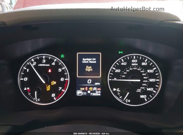 4S4GUHM67S3765154 2025 SUBARU CROSSTREK Red Вид задніх сидінь