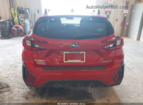 4S4GUHM67S3765154 2025 SUBARU CROSSTREK Red 