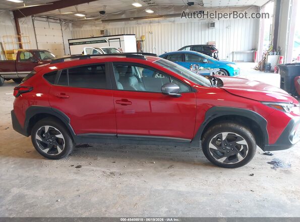 4S4GUHM67S3765154 2025 SUBARU CROSSTREK Red Вид задньої частини салону