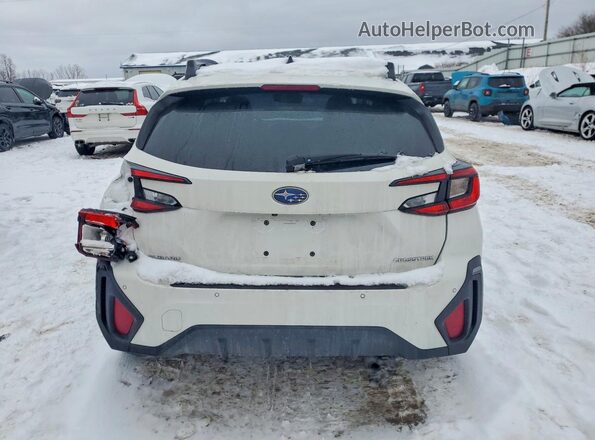 4S4GUHM67S3783606 2025 SUBARU CROSSTREK White Vista trasera