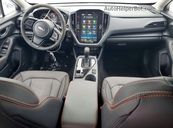 4S4GUHM67S3783606 2025 SUBARU CROSSTREK White Vista del salpicadero