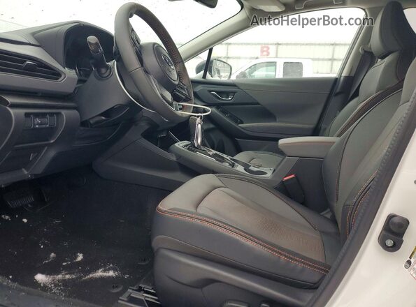 4S4GUHM67S3783606 2025 SUBARU CROSSTREK White Vista interior delantera