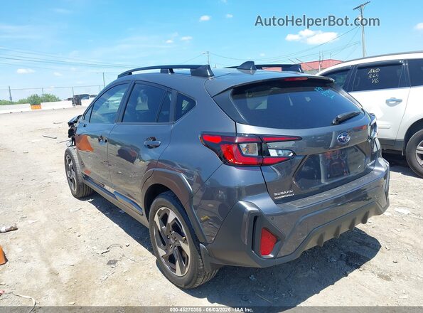 4S4GUHM68S3747388 2025 SUBARU CROSSTREK Gray 