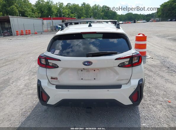 4S4GUHM69R3740430 2024 SUBARU CROSSTREK White 