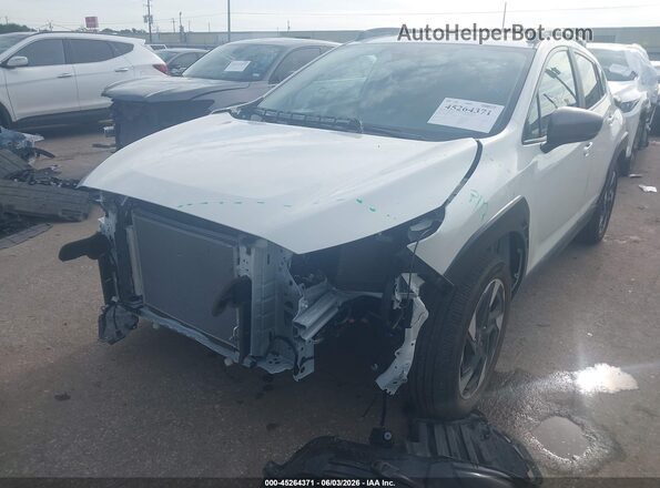 4S4GUHM69S3768556 2025 SUBARU CROSSTREK White Vista frontal