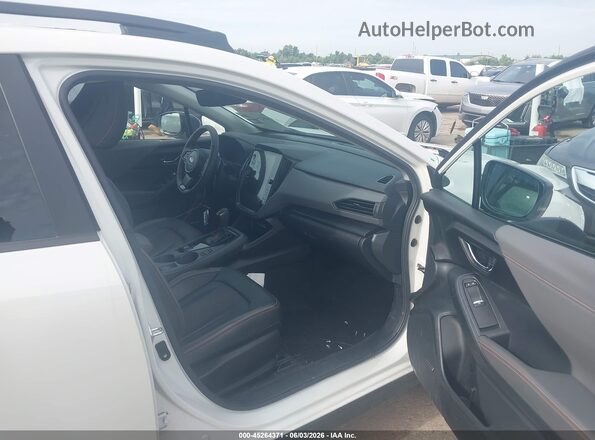 4S4GUHM69S3768556 2025 SUBARU CROSSTREK White Vista interior delantera