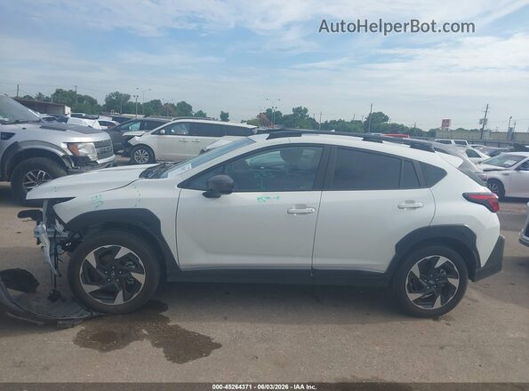 4S4GUHM69S3768556 2025 SUBARU CROSSTREK White Vista interior de 360 grados