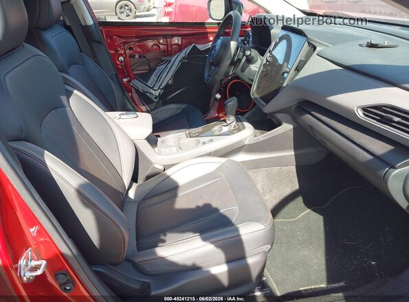 4S4GUHM6XR3801154 2024 SUBARU CROSSTREK Red წინა სალონის ხედი
