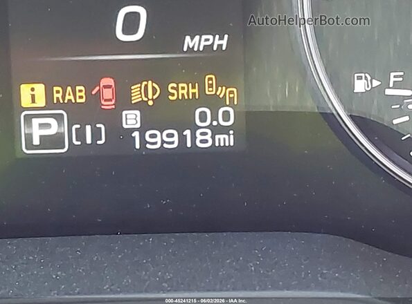 4S4GUHM6XR3801154 2024 SUBARU CROSSTREK Red 