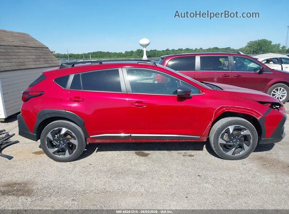 4S4GUHM6XR3801154 2024 SUBARU CROSSTREK Red სალონის 360-გრადუსიანი ხედი
