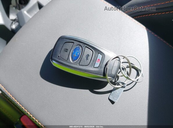 4S4GUHM6XR3801154 2024 SUBARU CROSSTREK Red წინა პანელის ხედი
