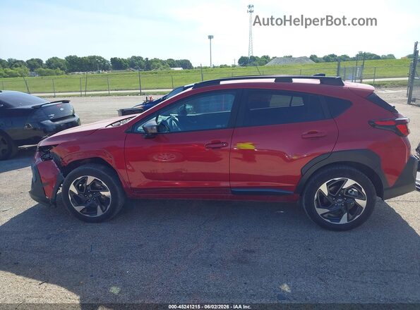 4S4GUHM6XR3801154 2024 SUBARU CROSSTREK Red 