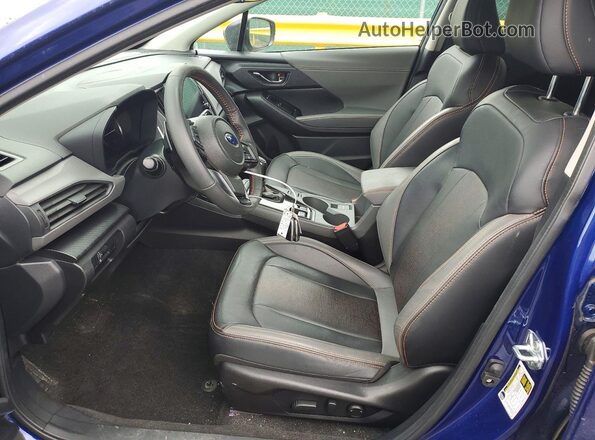 4S4GUHM6XS3720225 2025 SUBARU CROSSTREK Blue Vista interior delantera