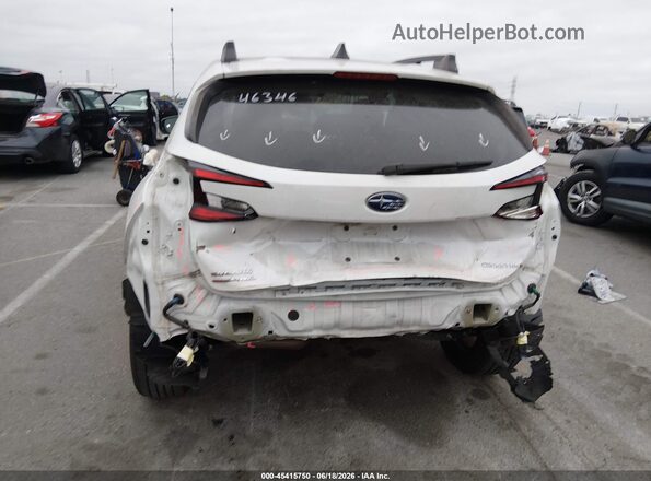 4S4GUHN64R3766707 2024 SUBARU CROSSTREK White 