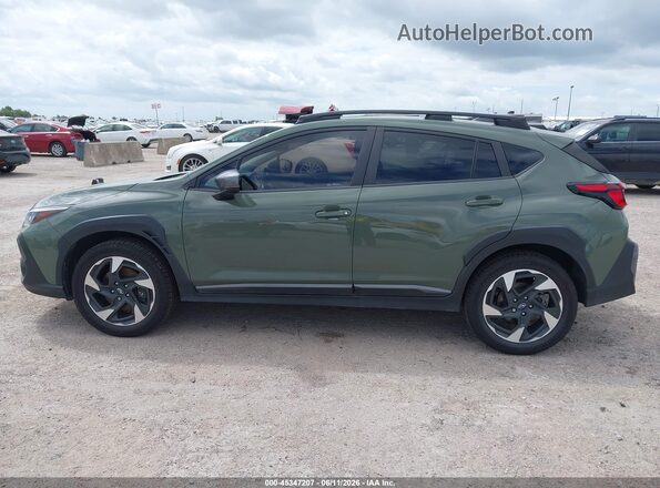 4S4GUHN67R3736052 2024 SUBARU CROSSTREK Green Widok wnętrza 360 stopni